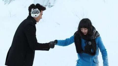 我们结婚了世界版鬼泽夫妇雪地恩爱萌意浓浓