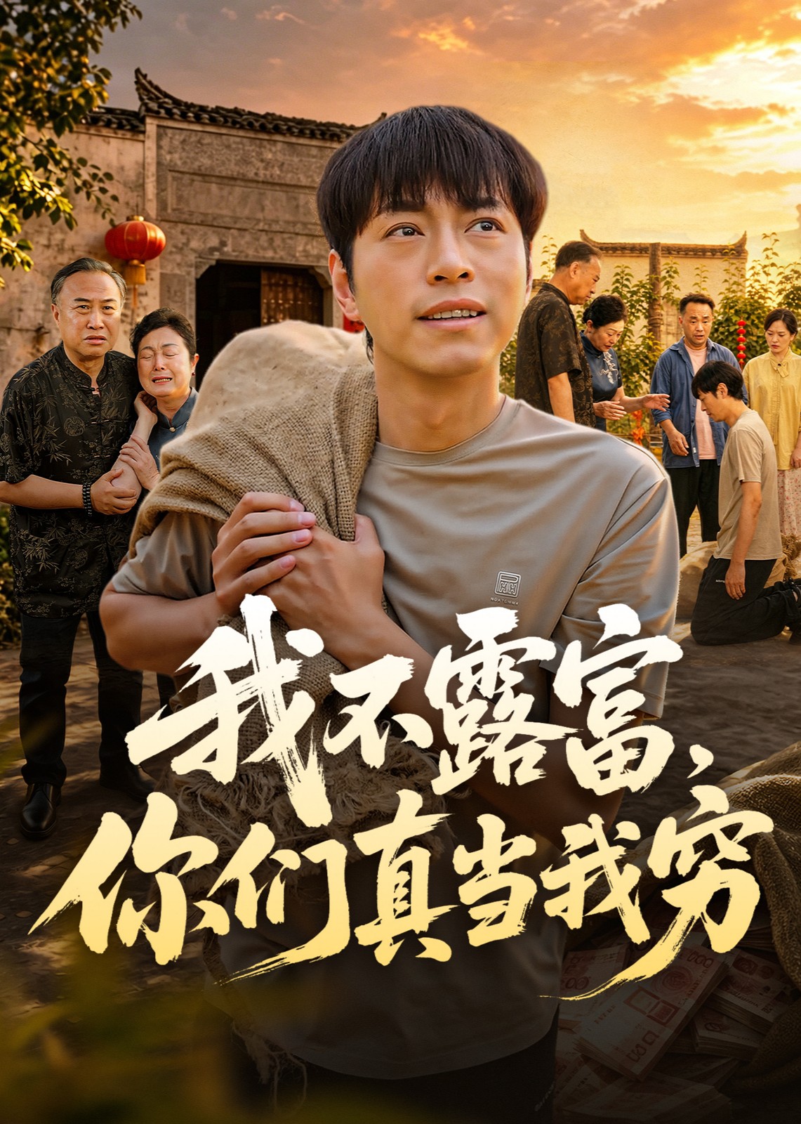 我不露富你们真当我穷