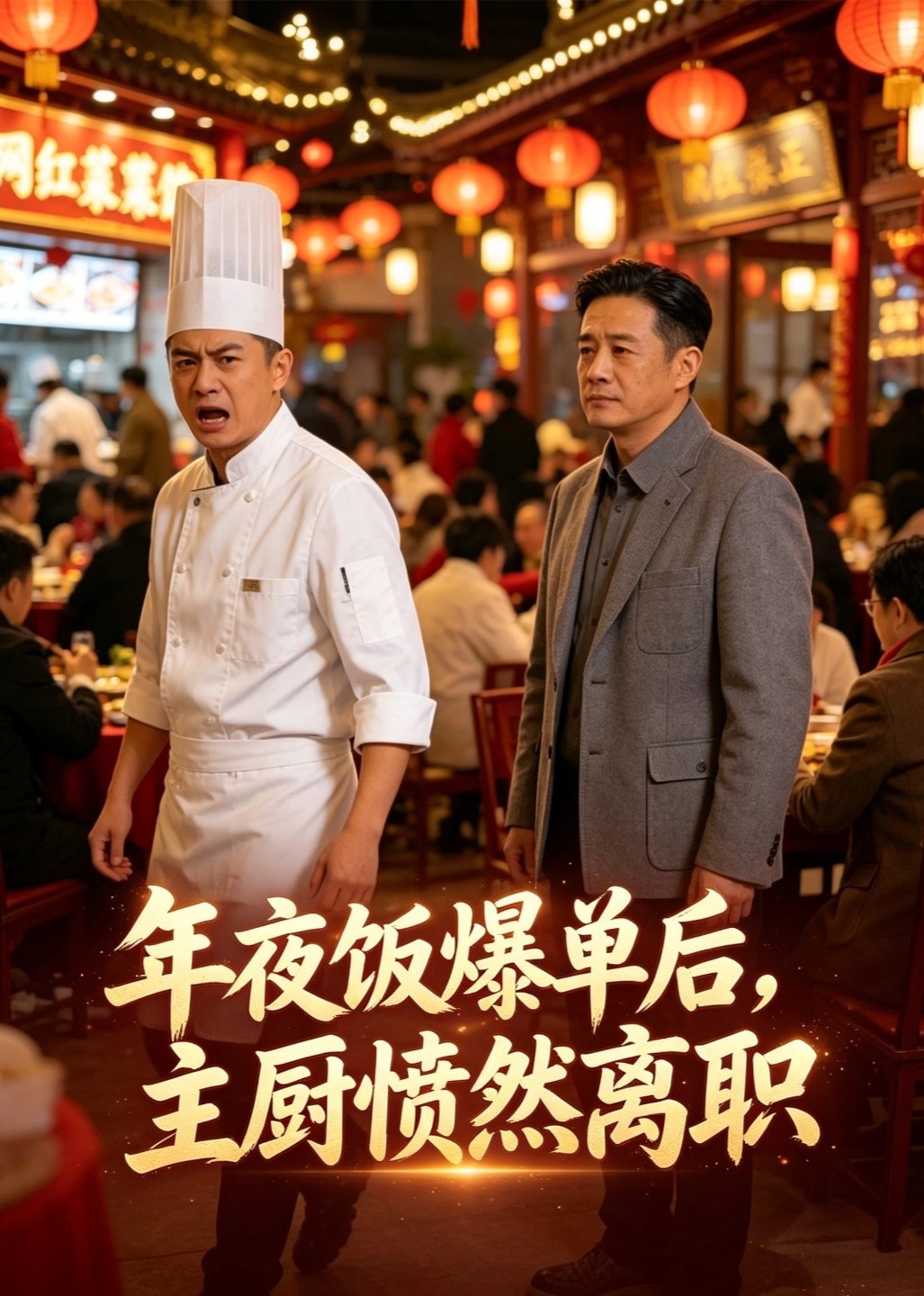 年夜饭爆单后主厨愤然离职