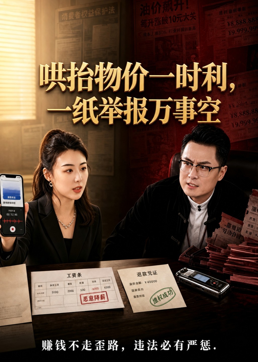 哄抬物价一时利一纸举报万事空